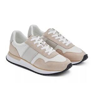 Greats Brooklyn McCarren Runner Sneakers Neutral Lace Up Sneakers US 6